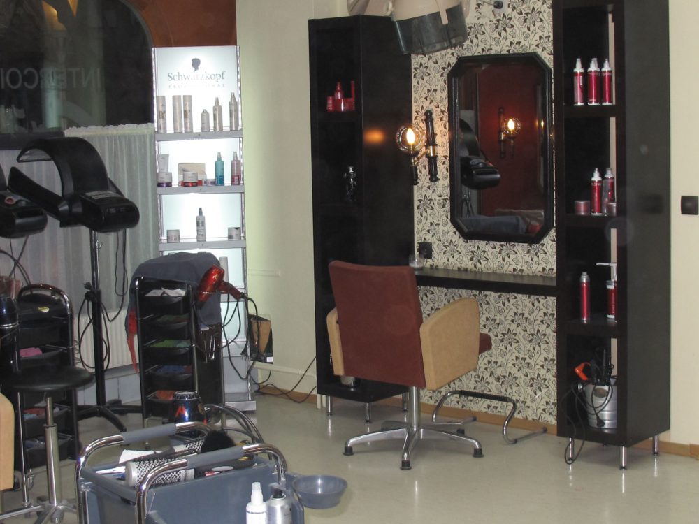 Bild des alten Friseursalons