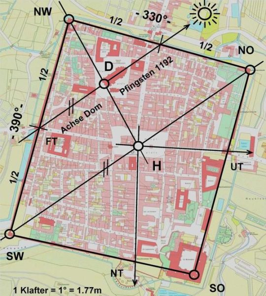 Wiener Neustadt, eine geplante und geomantisch ausgerichtete Stadt?